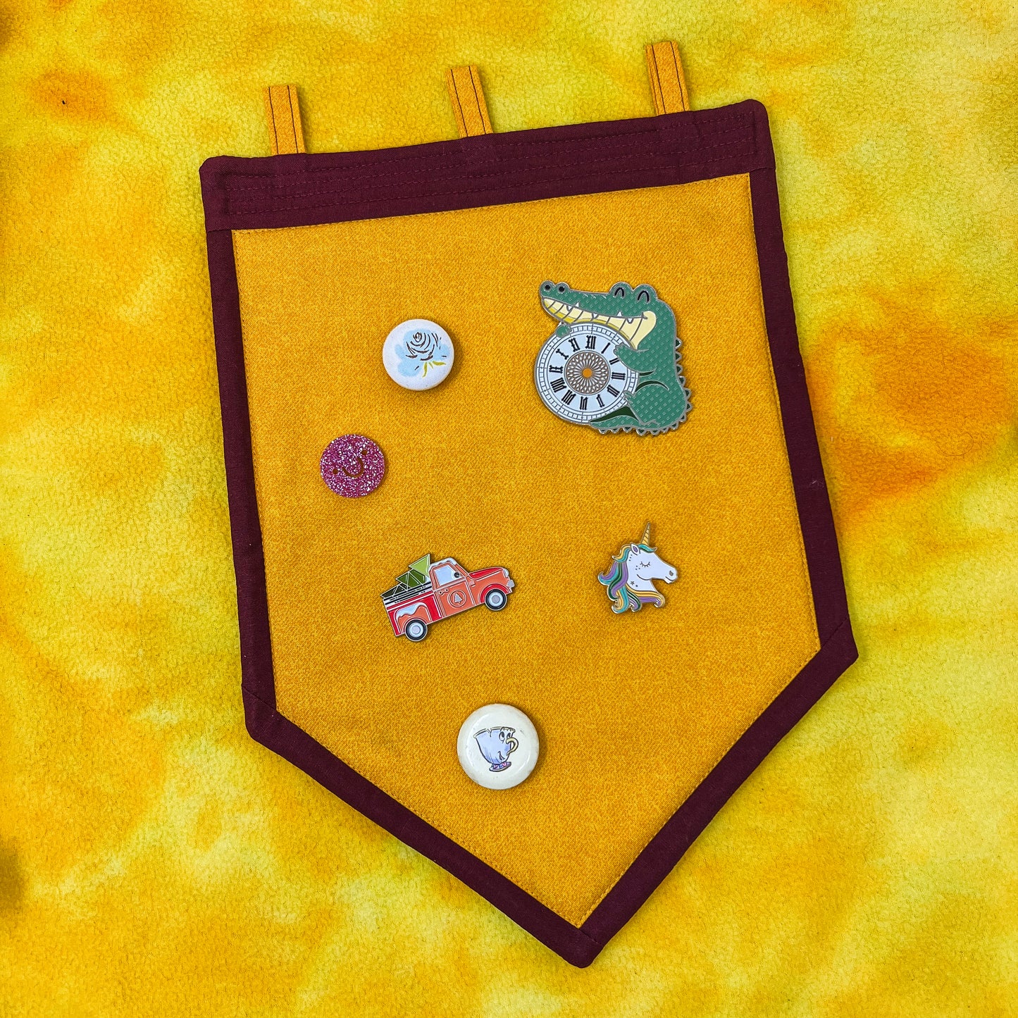 Pin Banner PDF Pattern - Automatic Download