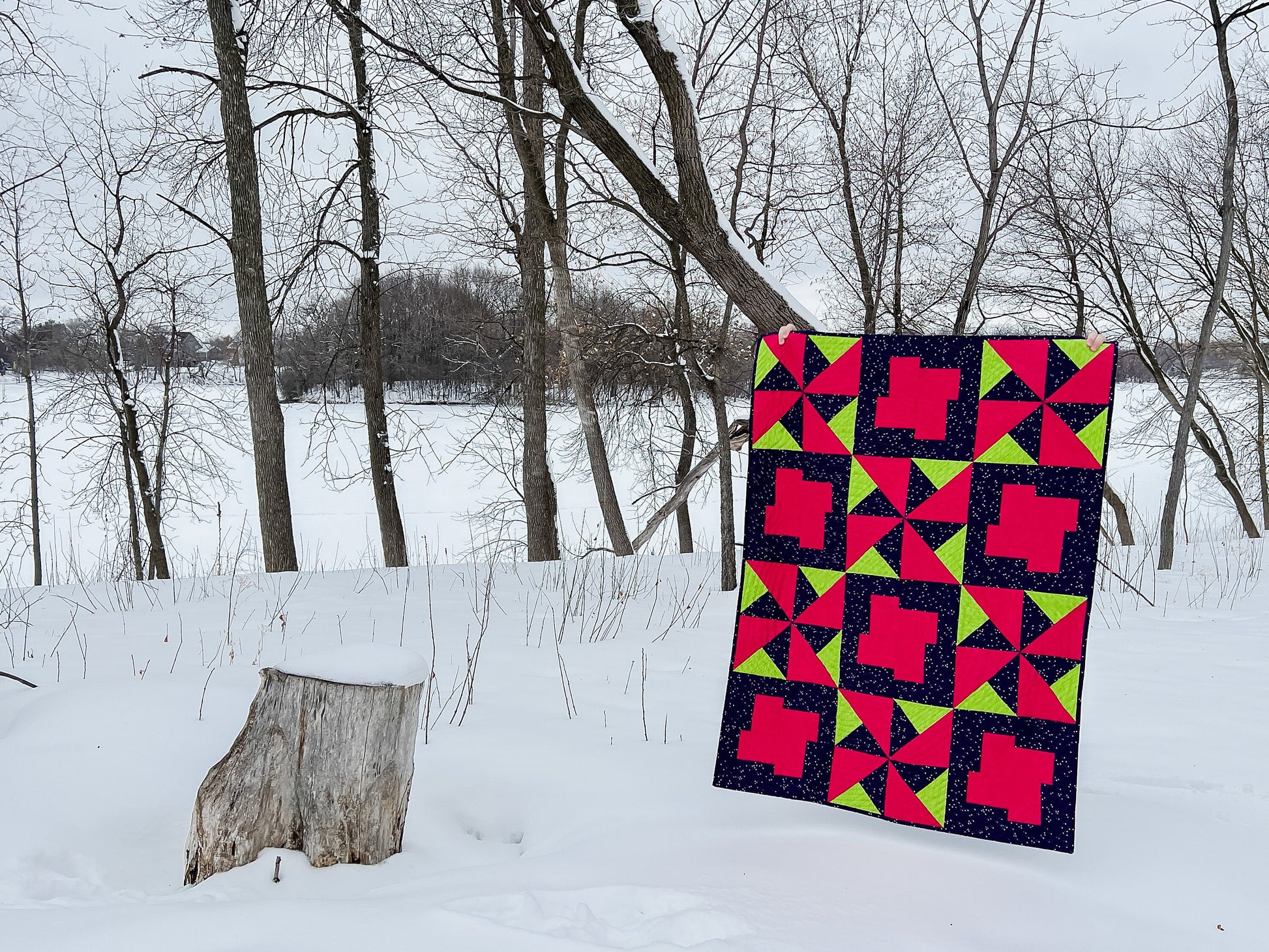 Fair Day - A Modern Quilt Pattern Suitable for Beginners (PDF)