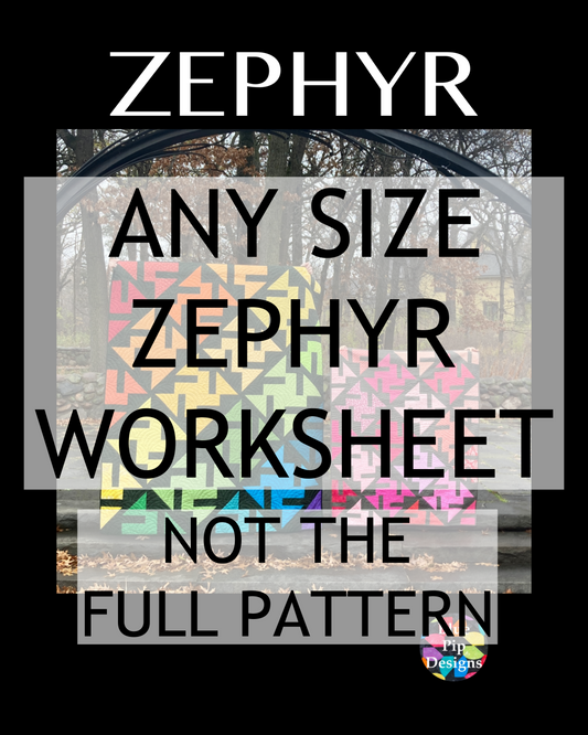 Any-Size Zephyr PDF Worksheet - Automatic Download