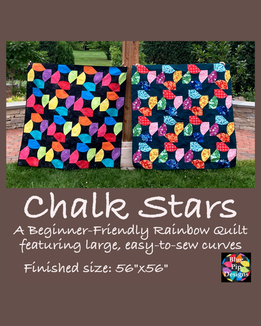 Chalk Stars PDF Quilt Pattern - Automatic Download