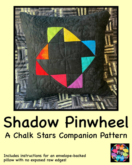 Shadow Pinwheel PDF Pattern - Automatic Download
